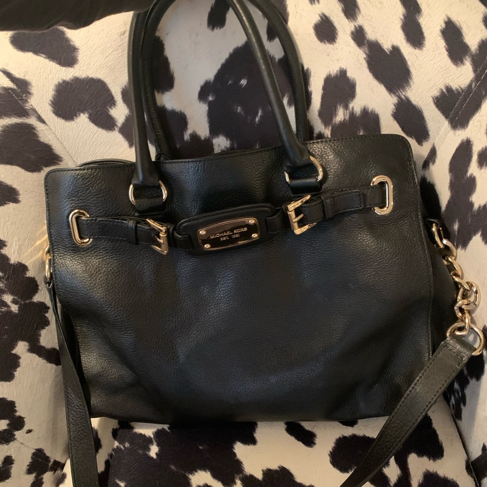Michael Kors leather satchel hangbag